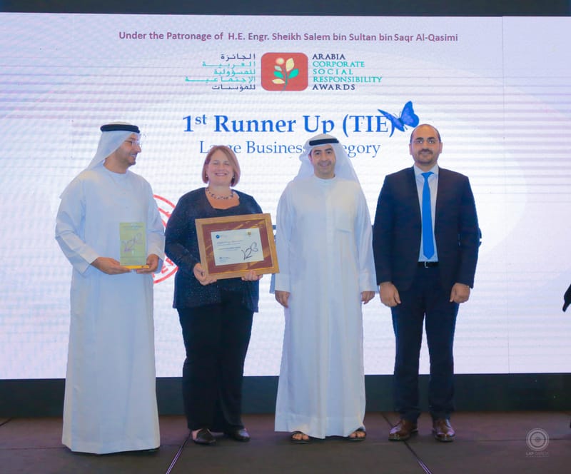 ALSAYER Group Corporate Excellence received the 1st Runner up award