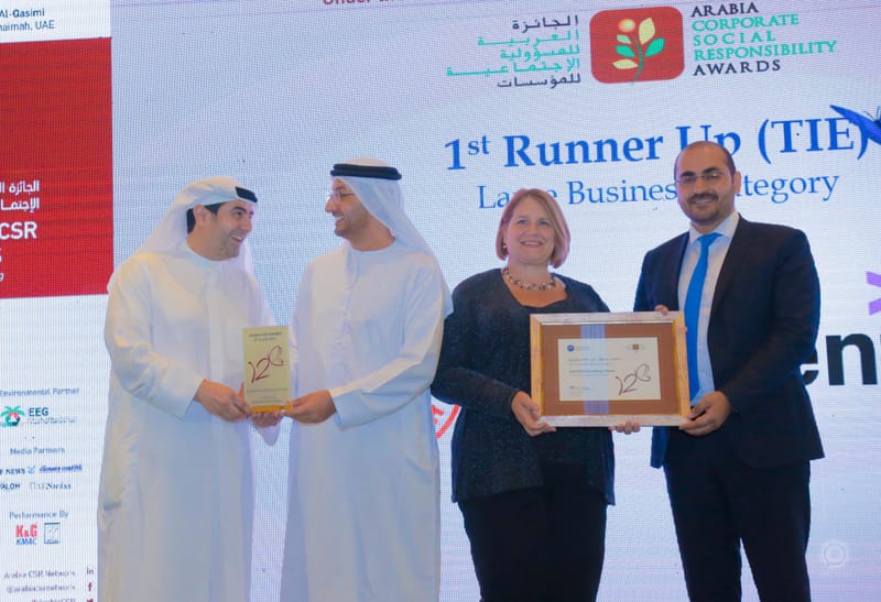 ALSAYER Group Corporate Excellence received the 1st Runner up award