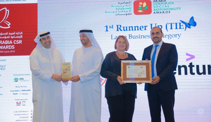 ALSAYER Group Corporate Excellence received the 1st Runner up award