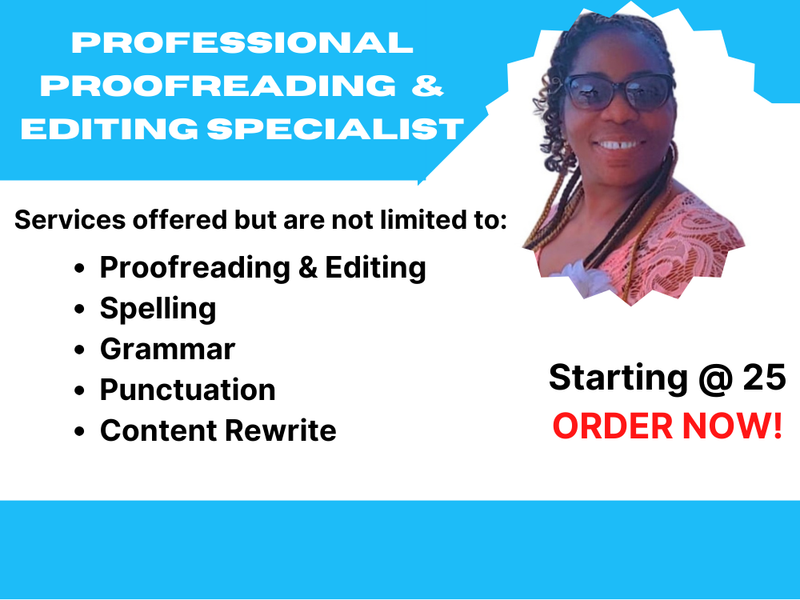 dnj.ent - Proofreading and Editing Specialist Freelance