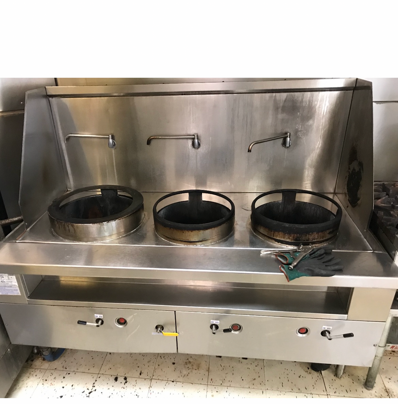 3 Natural Gas Wok Ranges