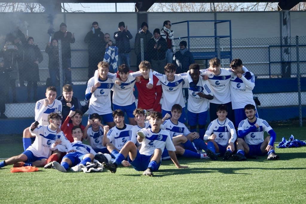 A S.GIOVANNI COLPISCE BELLAMOLI. UNDER 17 CAMPIONI D’INVERNO.