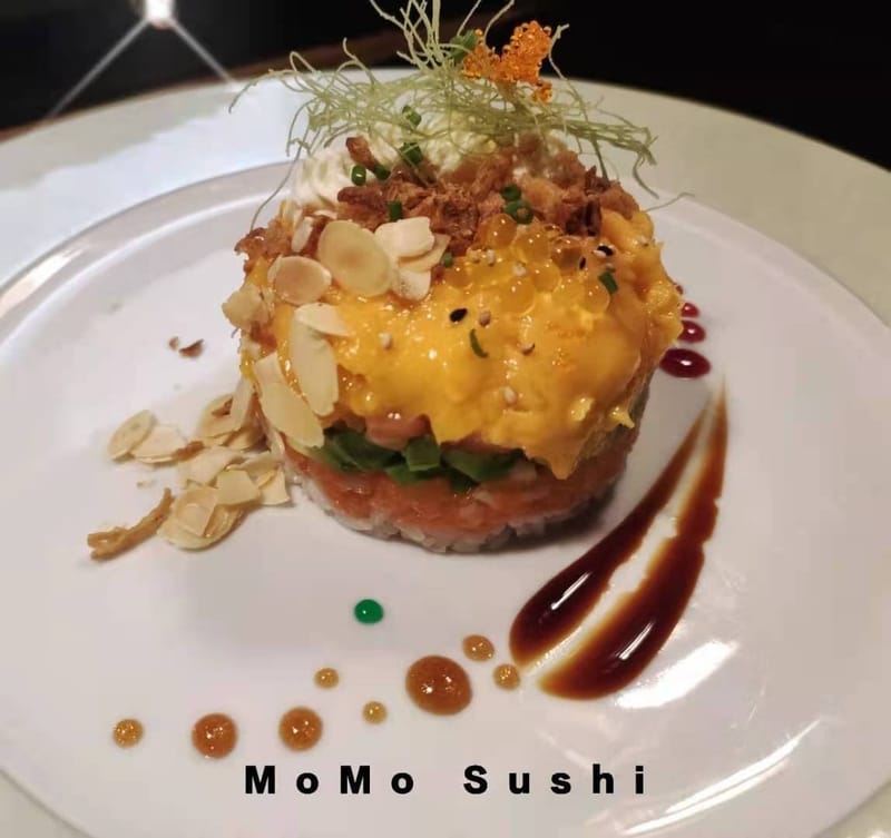 【 Tartar Salmone Mango 】