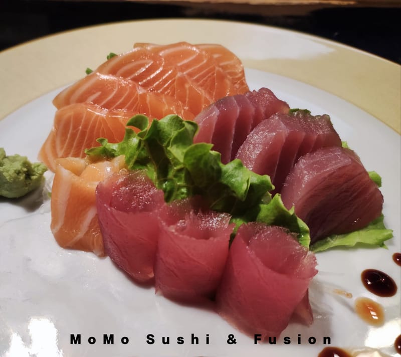 【 Sashimi Salmone Tonno 】12pz