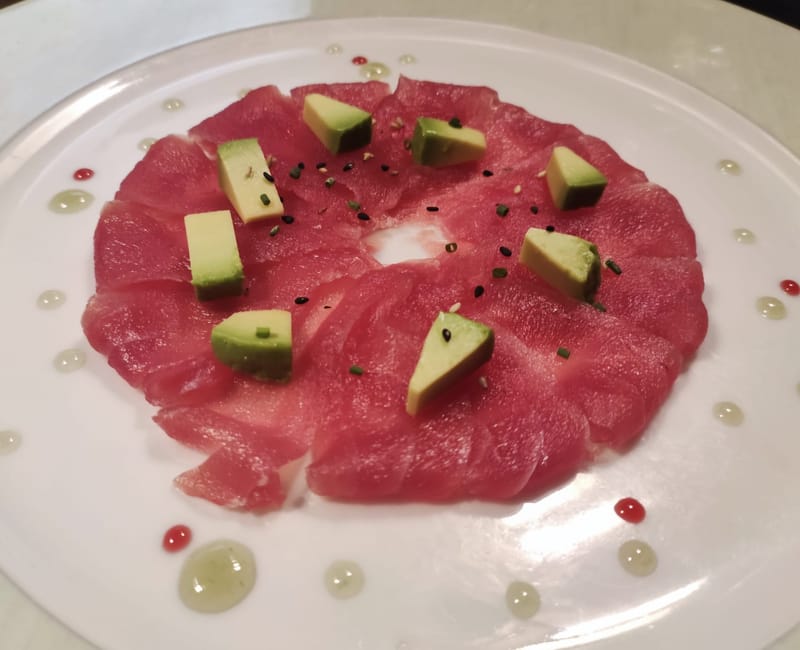 【 Carpaccio Tonno 】