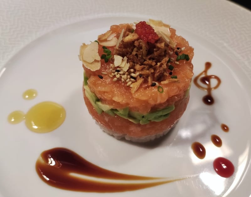 【 Mini Tartar Salmone 】