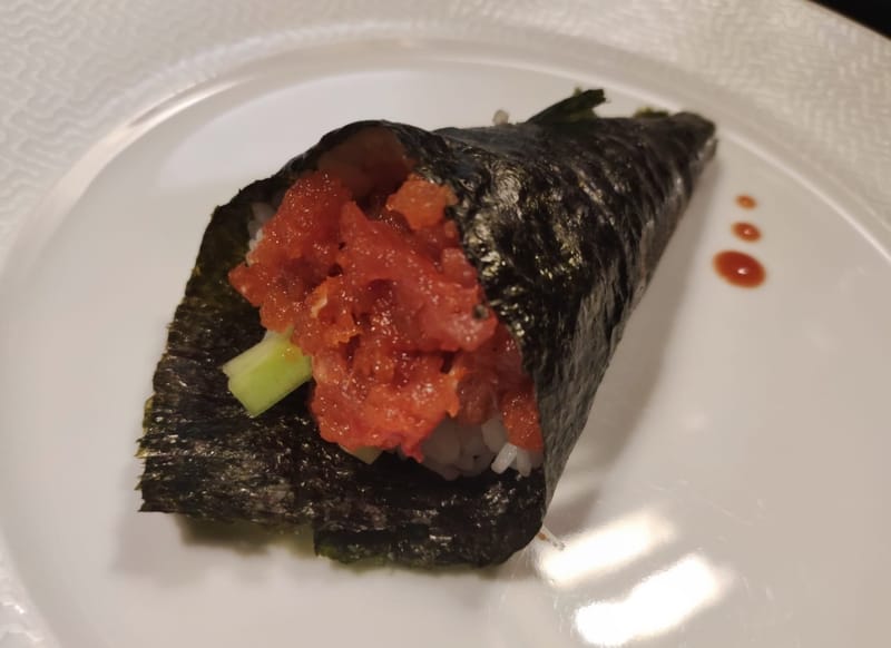 【 Temaki Spicy Tonno 】🌶️