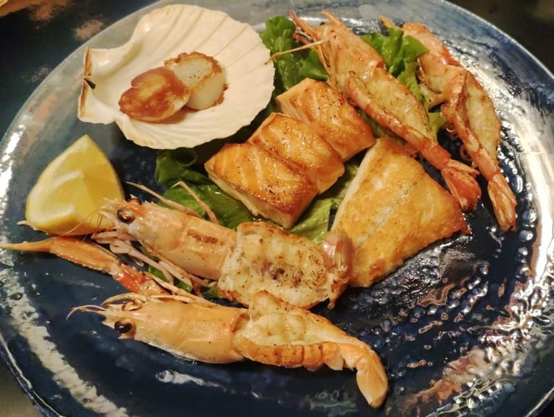 【 Grigliata Mista di Pesce 】