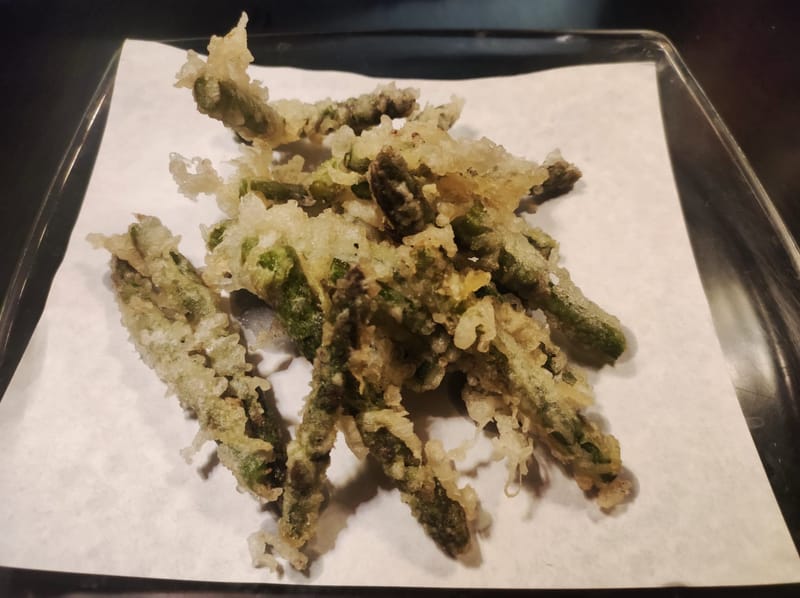 【 Tempura Asparagi 】🌿