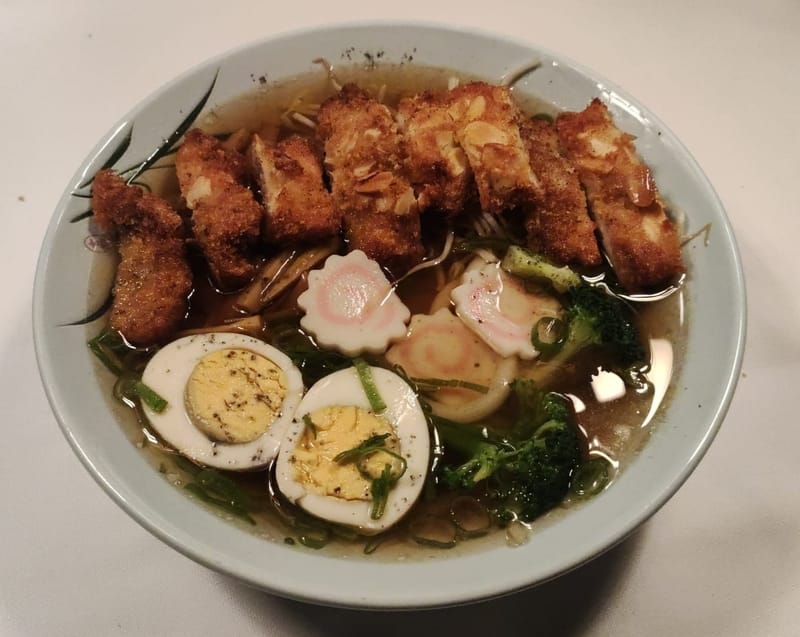 【 Tori Karaage Ramen 】Normale o +Piccante🌶️