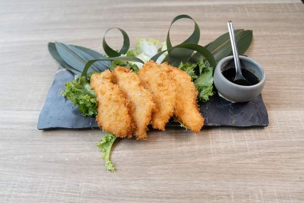 【 Tempura Salmone 】6pz