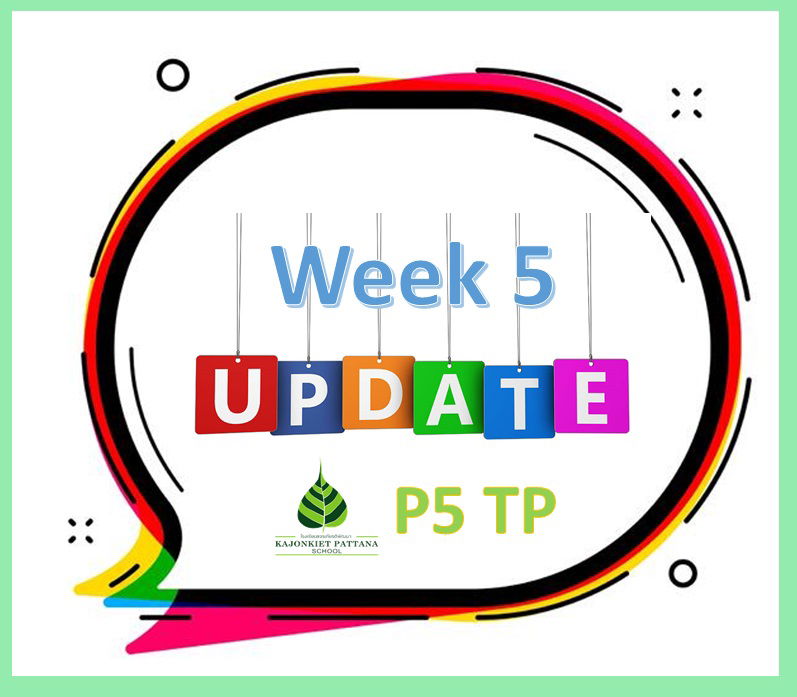 Week 5 English Class Update