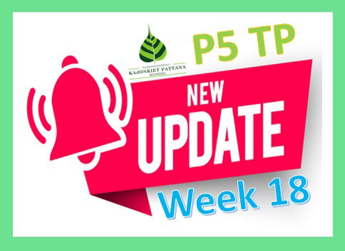 Week 18 Update, 25th October 2021