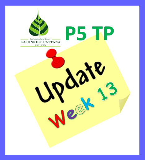 Week 13 Update, 14th February 2022