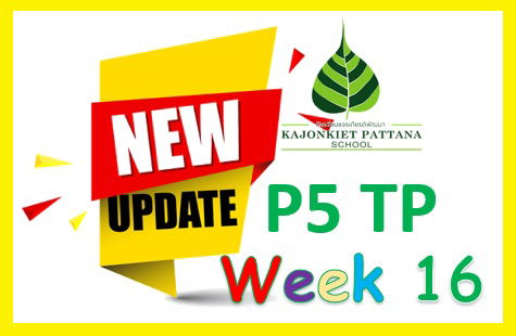 Week 16 Update, 7th March 2022