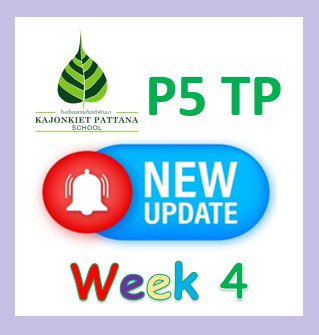 WEEK 4 UPDATE, 14th November 2022