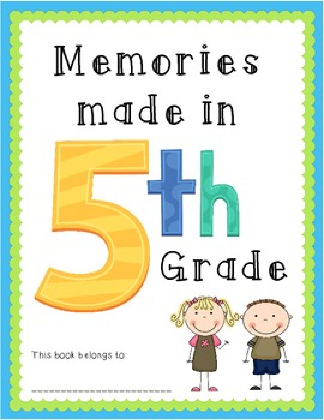 Q4 PROJECT: MY 5TH GRADE MEMORIES