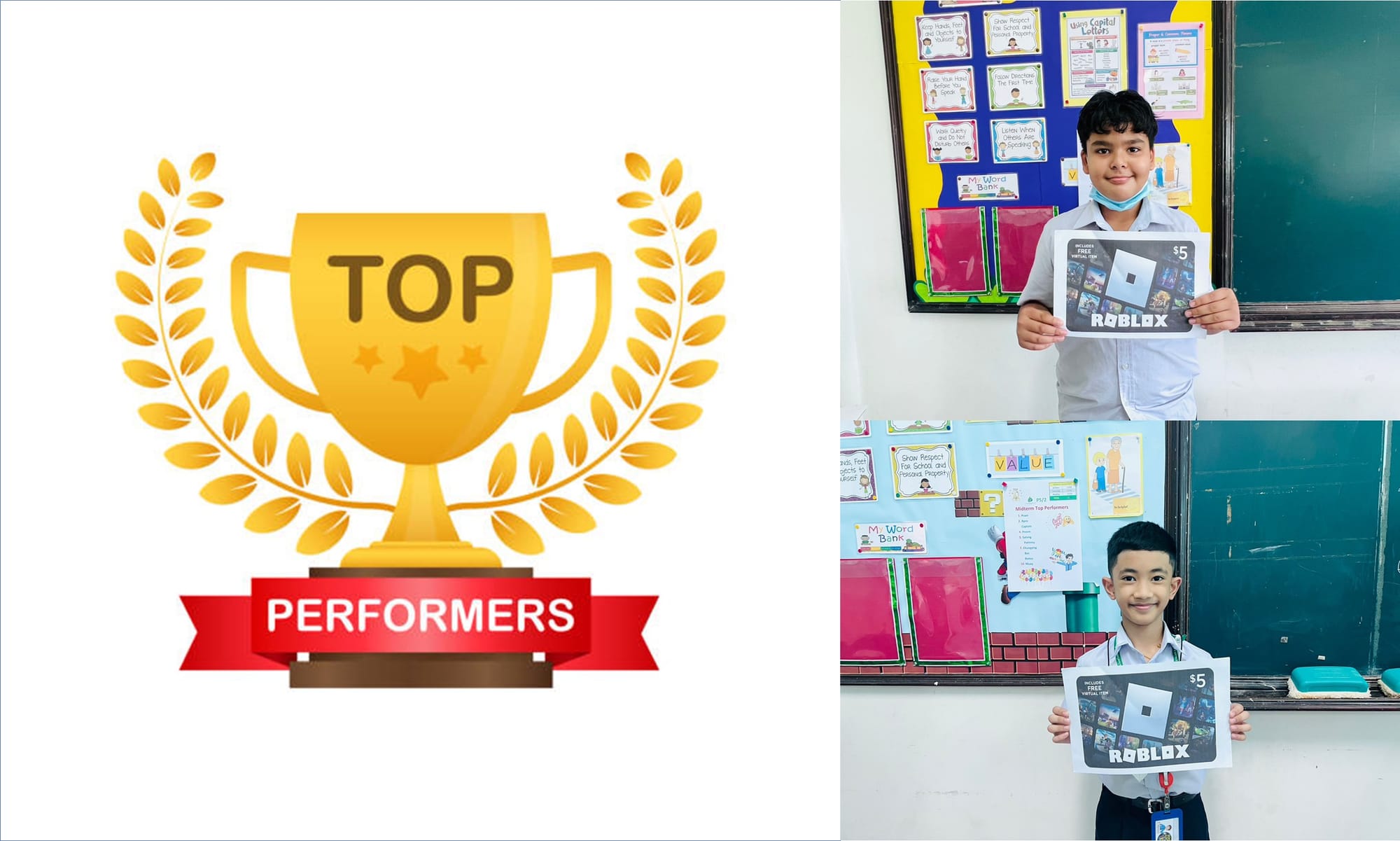 Term 1 Midterm Assessment Top Performers