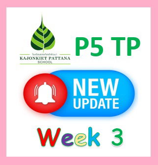 WEEK 3 UPDATE, 6TH NOVEMBER 2023