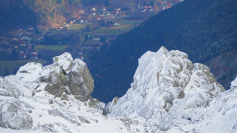 Paradis blanc dans les Vosges