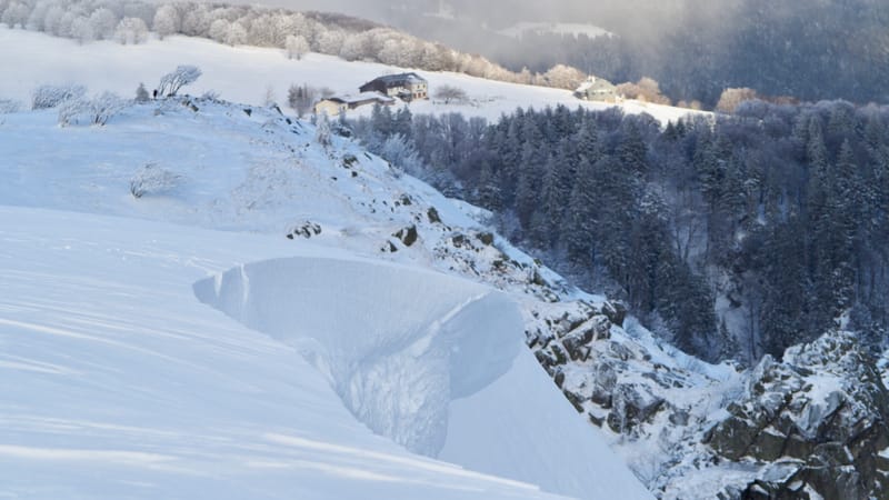 Paradis blanc dans les Vosges