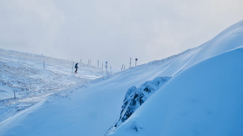 Paradis blanc dans les Vosges