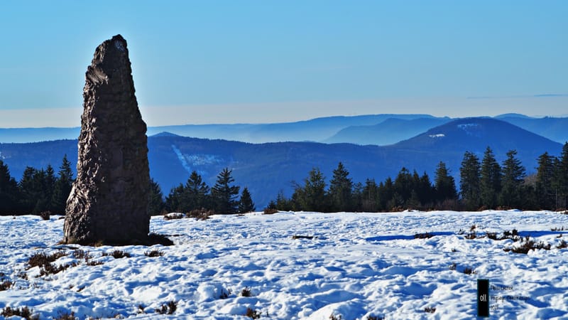 Paysages d'hiver dans les Vosges