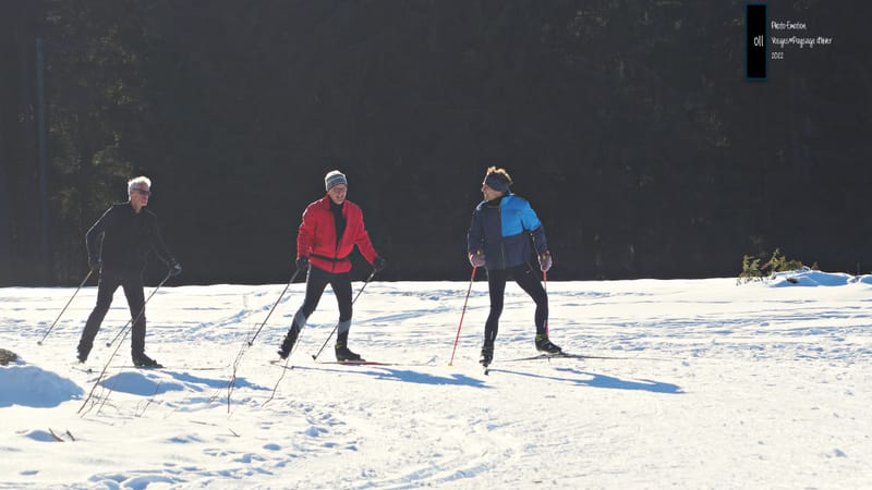 Paysages d'hiver dans les Vosges
