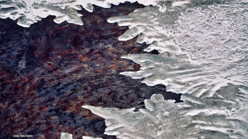 Jours froids, givre et glace