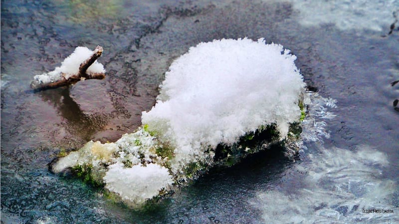 Jours froids, givre et glace
