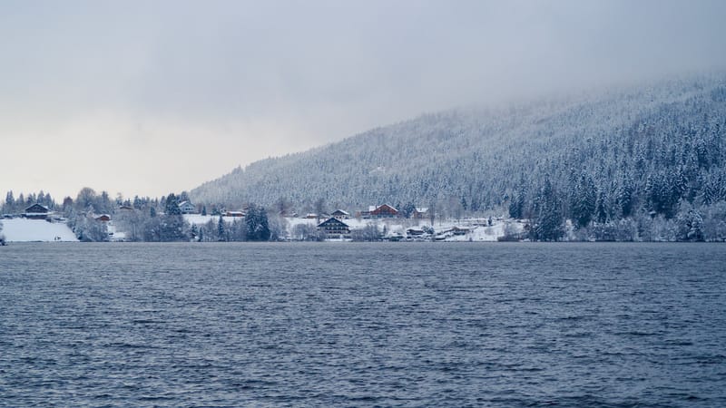 Gérardmer sous la neige !