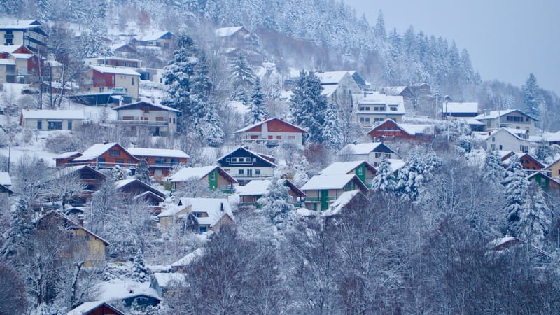 Gérardmer sous la neige !