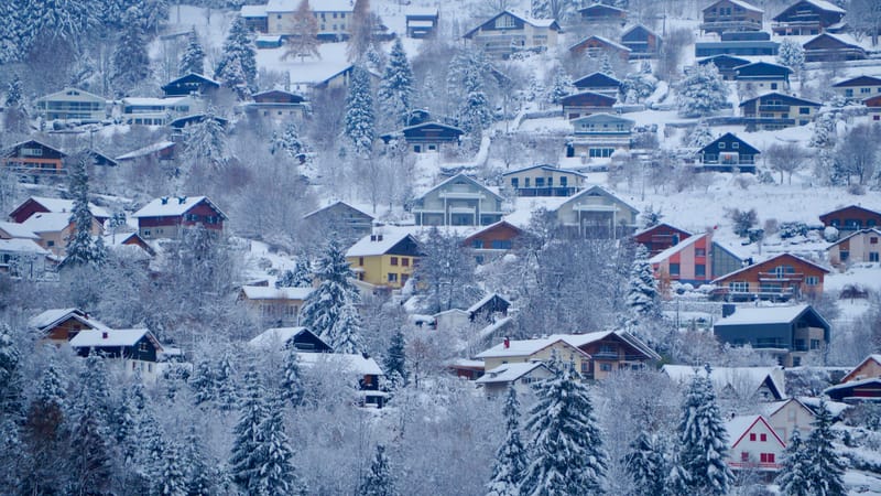 Gérardmer sous la neige !