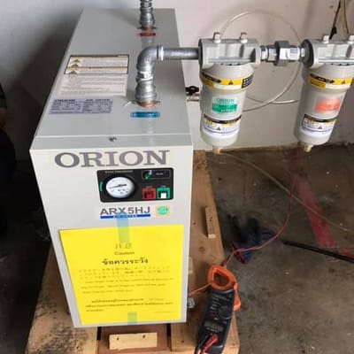 May say khi nen Orion