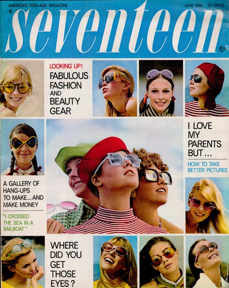 女性情報誌 AMERICA'S TEEN-AGE MAGAZINE seventeen AMERICA'S TEEN-AGE MAGAZINE seventeen