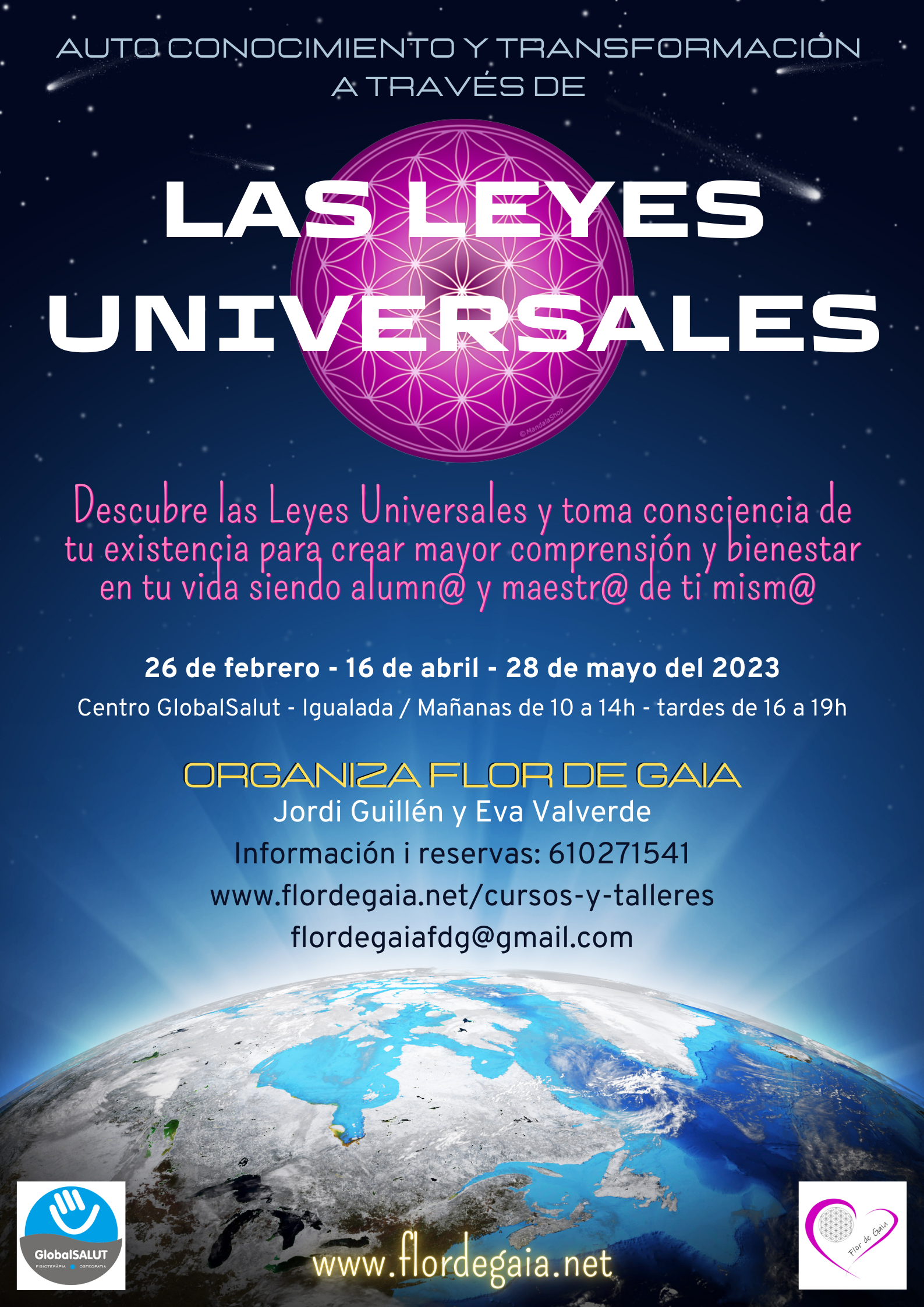 AUTO CONOCIMIENTO Y TRANSFORMACIÓN A TRAVÉS DE LAS LEYES UNIVERSALES