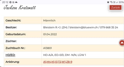 Wurfplanung 2024 image
