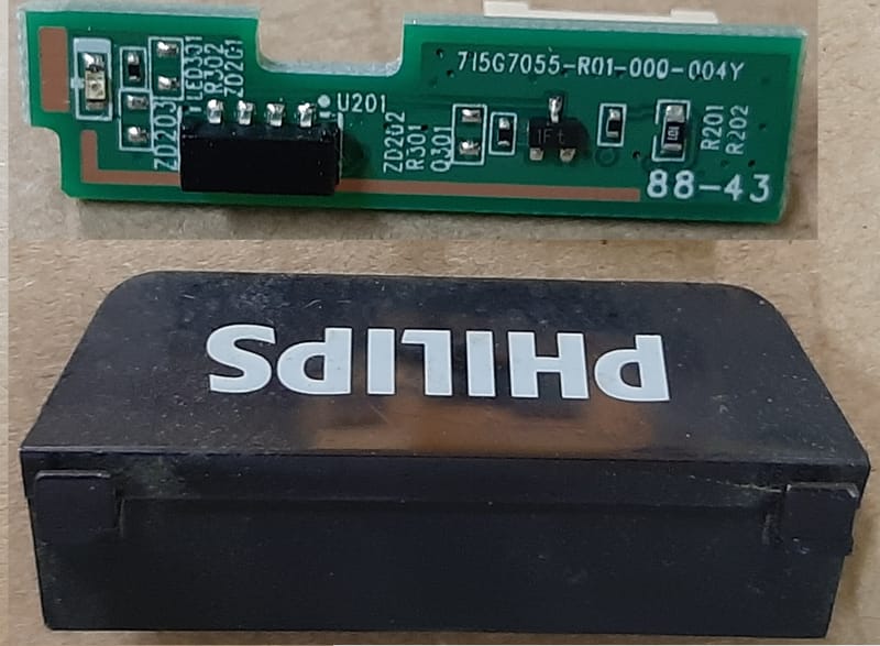 IR sensor / Capteur Infra-rouge modèle CPKR.CNC55C800A4 pour TV BRANDT