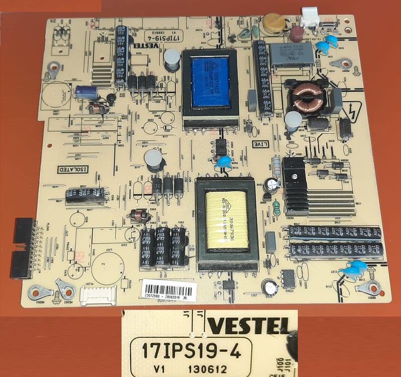 Carte D'alimentation Toshiba 17IPS19-4 – Module PSU Vestel (Neuf)