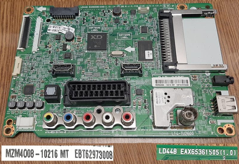 LG 32LM6300PLA CARTE Mère Motherboard eax68167602 (1.0) Sped.48h EUR 36,00 - FR