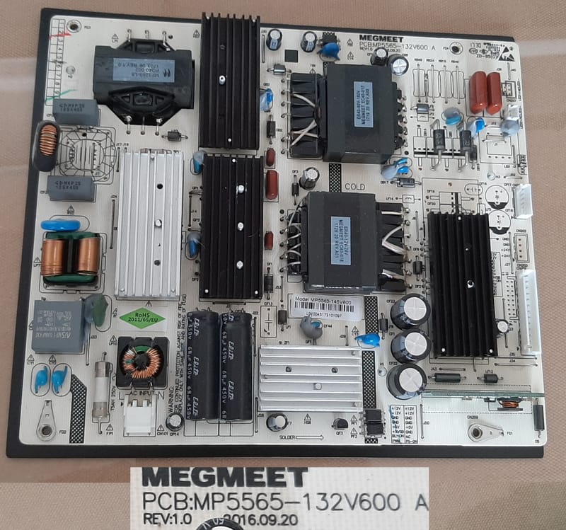 T.MS6586.U801 PLACA MAIN SCHEDA PLATINEE PARA SELECLINE 888102/55S17U