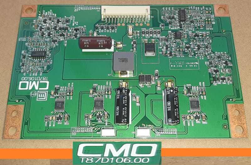 CMO T87D106.00 PLACA INVERTER BOARD SCHEDA PLATINEE MPMAN TV328FHD