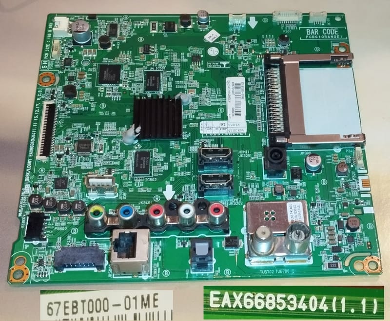Carte Mère LG 34UM88-PF – AUSHMYN (LM55J) – EAX66834008 – Occasion