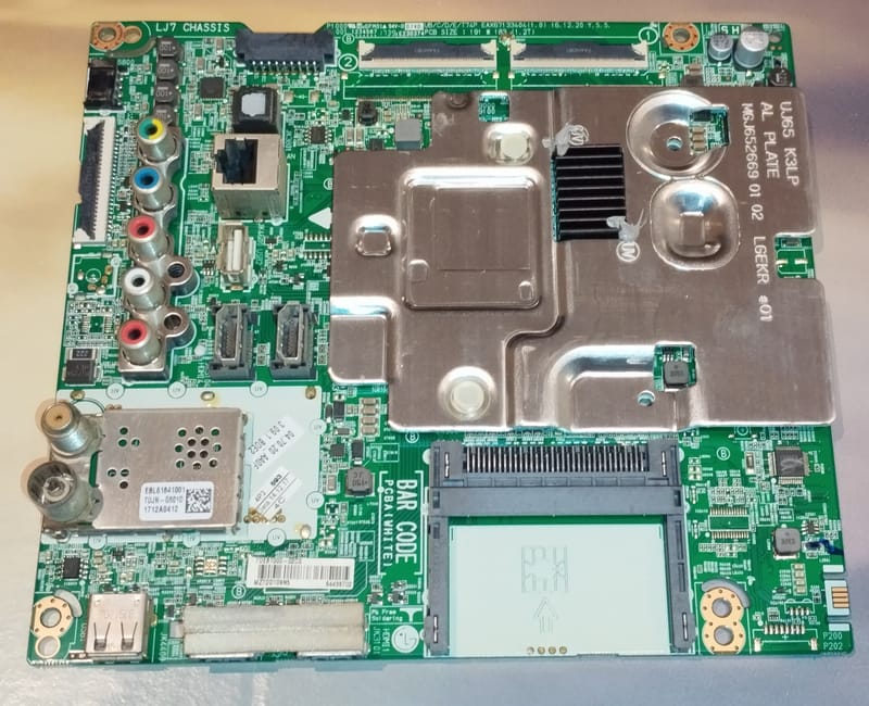 CARTE MERE EAX67133404(1.0) pour tv LG 43uj620v+ carte wifi 👌 EUR 35