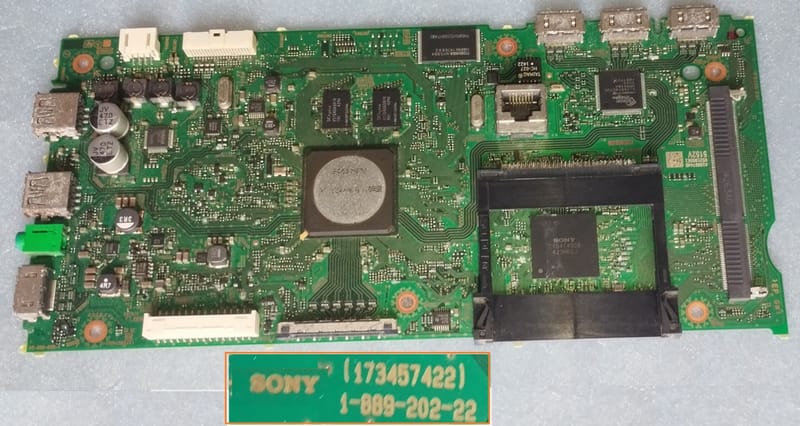 Carte Mère (Main AV) Sony Pour TV KDL-40R483B, 485B, 455B, 450B - Modèle IEBD1173, Occasion Fonctionnelle