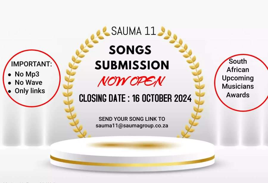 Call For Songs Submission: The 11th South African Upcoming Music Awards