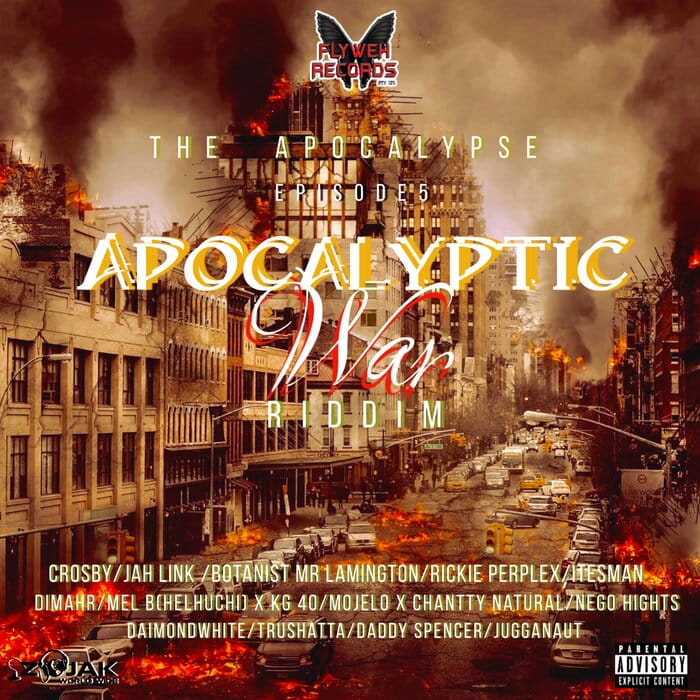 Botanist Mr. Lamington - Bad Omen (Apocalyptic War Riddim) Flyweh Records 2022