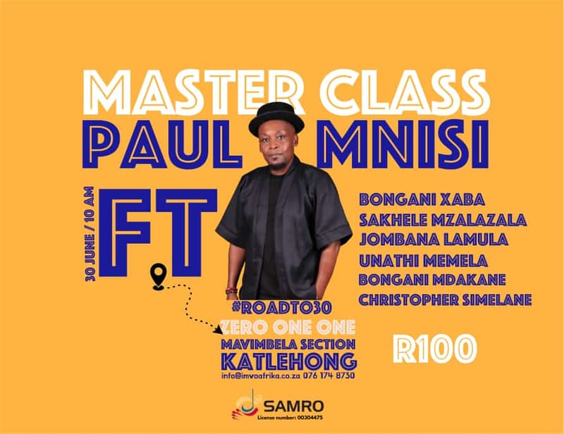 Legendary Broadcaster, Global Club & Festival DJ Paul Mnisi gives back to the  creative community.
