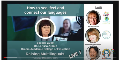 How to see, feel and connect our languages image