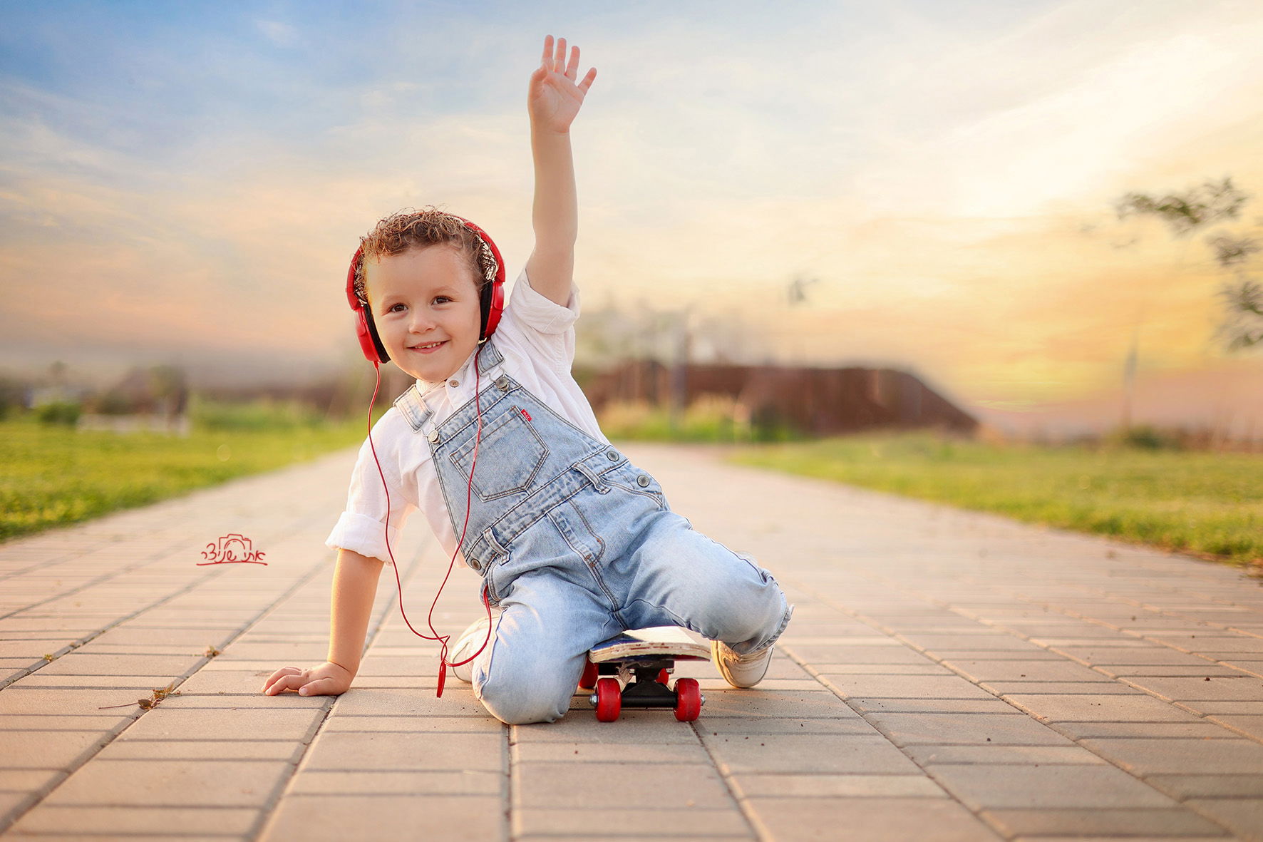 צילומי חלאקה משולבים בתמונות משפחתיות